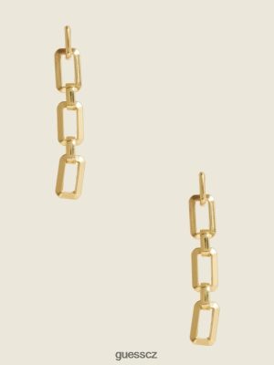 GUESS Boty - GUESS 14k zlatý odkaz na náušnice Stříbro/zlato ženy 2BRD3899 příslušenství