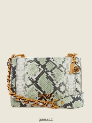 GUESS Boty - GUESS Abey Python Crossbody mořský sprej ženy 2BRD3326 tašky