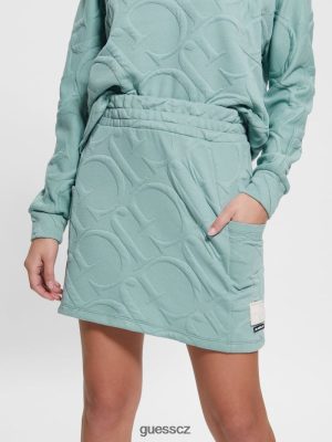 GUESS Boty - GUESS Adelaide sukně Makro JG Petroleum Tonal ženy 2BRD2408 oblečení