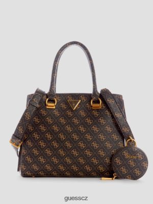 GUESS Boty - GUESS Alexie přítelkyně Satchel Brown Multi ženy 2BRD3206 tašky