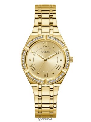GUESS Boty - GUESS Analogové hodinky šampaňského zlato ženy 2BRD3551 příslušenství