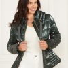 GUESS Boty - GUESS Annie Puffer Jacket Chenille Green ženy 2BRD1871 oblečení