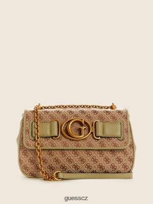 GUESS Boty - GUESS Aviana Convertible Crossbody Latte/Celadon ženy 2BRD2957 tašky
