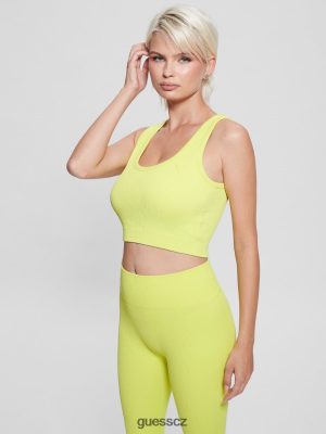 GUESS Boty - GUESS Bezproblémová žebrová aktivní podprsenka kyselé kousnutí ženy 2BRD1490 oblečení