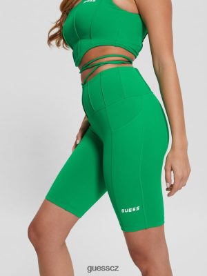 GUESS Boty - GUESS Brigit Biker Shorts Cacti Green ženy 2BRD2249 oblečení