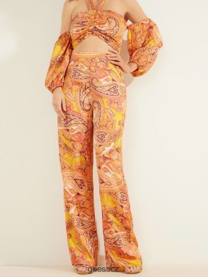 GUESS Boty - GUESS Cabo Paisley Pant Cabo Paisley ženy 2BRD2213 oblečení