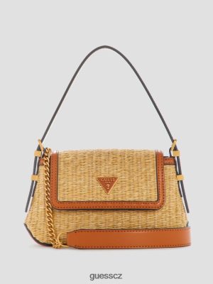 GUESS Boty - GUESS Desideria Straw Mini ramenní taška Bleu/Nautic Wah ženy 2BRD3065 tašky