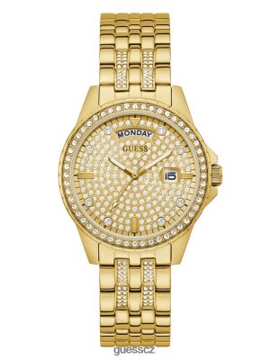 GUESS Boty - GUESS Drohonské analogové hodinky zlato ženy 2BRD3617 příslušenství