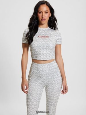 GUESS Boty - GUESS ECO G-Cube Active Top Stripe G-krychle malá šedá ženy 2BRD1097 oblečení