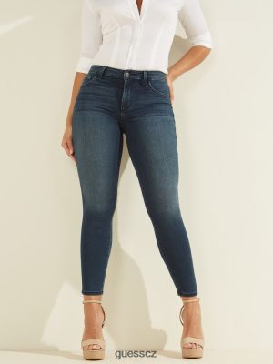 GUESS Boty - GUESS Eco 1981 High-Rise Skinny Jeans Delancey Wash ženy 2BRD38 oblečení
