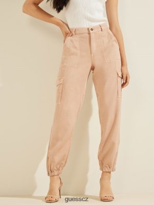 GUESS Boty - GUESS Eco Bowie Cargo Chino lehký rum multi ženy 2BRD2009 oblečení