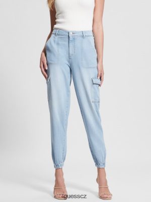 GUESS Boty - GUESS Eco Bowie Cargo Chinos Tulum Wash ženy 2BRD284 oblečení