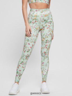 GUESS Boty - GUESS Eco Davina tištěné legíny Acqua Field Flower ženy 2BRD2240 oblečení
