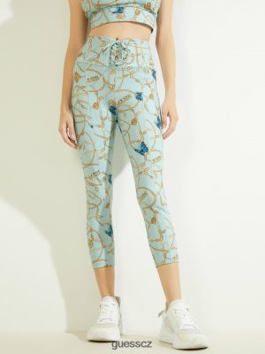 GUESS Boty - GUESS Eco Dollie Leggings Řetězec a kouzla Azure ženy 2BRD2513 oblečení