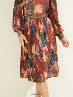 GUESS Boty - GUESS Eco Josephine sukně Tiki Club Print ženy 2BRD2435 oblečení