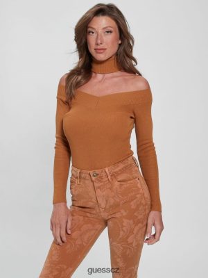 GUESS Boty - GUESS Eco Kamia výřez nahoře Amber med ženy 2BRD1331 oblečení