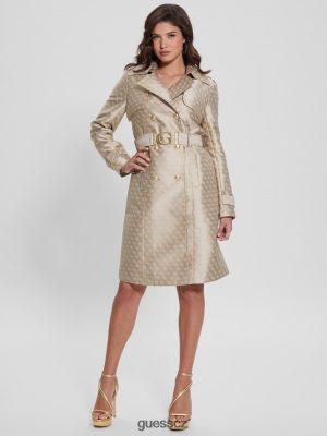 GUESS Boty - GUESS Ekologická diletta pásová příkopová kabát krémová a irská kombo ženy 2BRD1727 oblečení