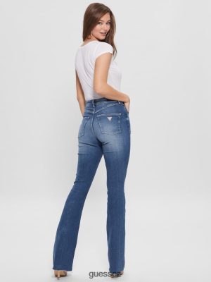 GUESS Boty - GUESS Ekologické pop '70. let vzbudily džíny Calicycle Mid ženy 2BRD44 oblečení