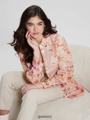 GUESS Boty - GUESS Ekososývá povlečení regenerovaná romantika ženy 2BRD1136 oblečení