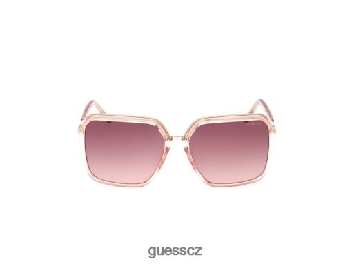 GUESS Boty - GUESS Elena nadměrné čtvercové sluneční brýle růžový ženy 2BRD3731 příslušenství