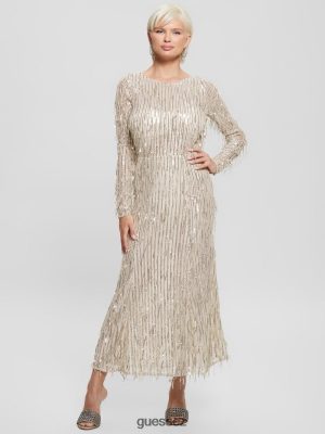 GUESS Boty - GUESS Elodie Flinge Fringe šaty Off White Multi ženy 2BRD737 oblečení