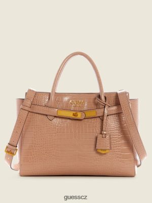 GUESS Boty - GUESS Enisa High Society Satchel Camo ženy 2BRD3284 tašky