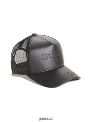 GUESS Boty - GUESS FAUX-SEMETHER TUCKEER HAT černý ženy 2BRD3800 příslušenství