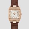 GUESS Boty - GUESS GC Petite Leather Analog Watch hnědý ženy 2BRD3626 příslušenství