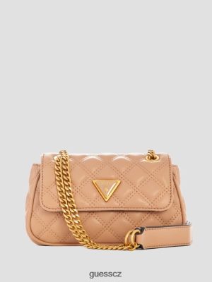 GUESS Boty - GUESS Giully Mini Convertible Crossbody Béžový přetečení ženy 2BRD2927 tašky