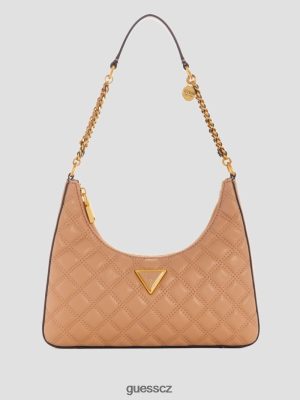 GUESS Boty - GUESS Giully Top-Zip ramenní taška Béžový přetečení ženy 2BRD3005 tašky