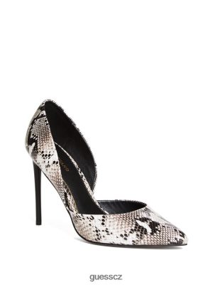 GUESS Boty - GUESS Heartbreaker Python Pump Jet Black Multi ženy 2BRD3440 obuv