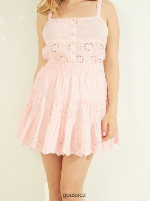 GUESS Boty - GUESS Hesper sukně Pink Roses Multi ženy 2BRD2420 oblečení