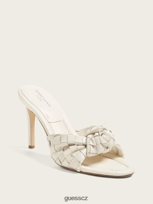 GUESS Boty - GUESS Janna Heelled Mule slonová kost ženy 2BRD3446 obuv