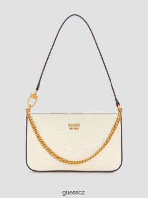 GUESS Boty - GUESS Katey Mini ještěrka ramenní taška bílý ženy 2BRD3002 tašky
