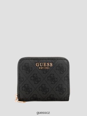 GUESS Boty - GUESS Laurel malá peněženka na zip Cloud Wash ženy 2BRD3146 tašky