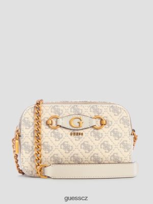 GUESS Boty - GUESS Logo Izzy Jacquard Camera Bak Dove logo ženy 2BRD2903 tašky