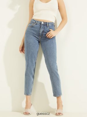 GUESS Boty - GUESS Máma džíny autentické mid ženy 2BRD110 oblečení