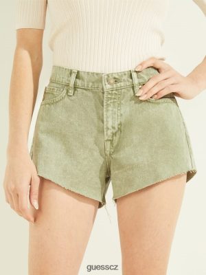 GUESS Boty - GUESS Manila šortky Verve Green ženy 2BRD272 oblečení