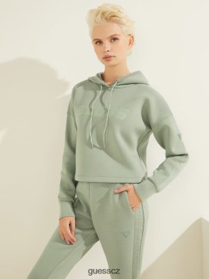 GUESS Boty - GUESS Mikina Eco Allie Scuba Salvia Green ženy 2BRD2501 oblečení