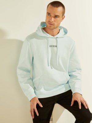 GUESS Boty - GUESS Mikina Eco Roy Logo Marseille Blue muži 2BRD4025 oblečení