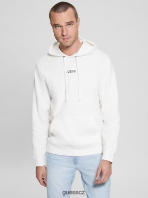 GUESS Boty - GUESS Mikina Eco Roy Logo matná bílá muži 2BRD4157 oblečení