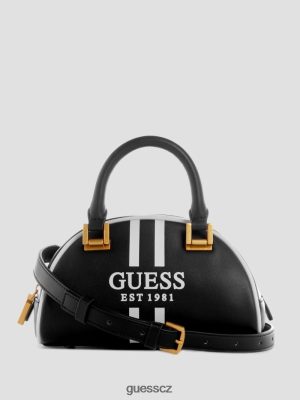 GUESS Boty - GUESS Mildred Mini Bowler Černý květinový tisk ženy 2BRD2756 tašky