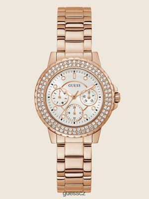 GUESS Boty - GUESS Multifunkční hodinky drahokamu růžové zlato ženy 2BRD3566 příslušenství