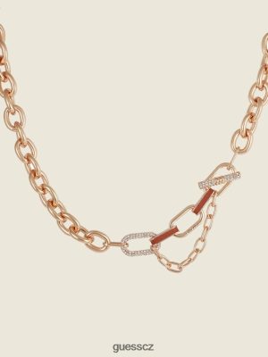 GUESS Boty - GUESS Náhrnný náhrdelník s límcem růžové zlato ženy 2BRD3938 příslušenství