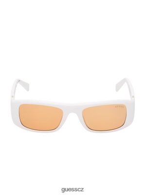 GUESS Boty - GUESS Originální obdélníkové sluneční brýle bílý unisex 2BRD3743 příslušenství