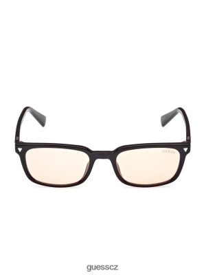 GUESS Boty - GUESS Originální obdélníkové sluneční brýle černý unisex 2BRD3740 příslušenství