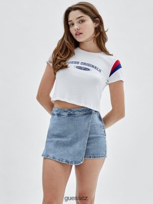 GUESS Boty - GUESS Originals Baby Tee čistá bílá unisex 2BRD1310 oblečení