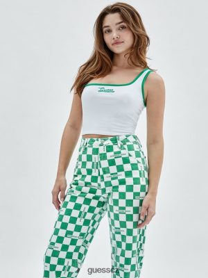 GUESS Boty - GUESS Originals One-Shamerder Tank čistá bílá unisex 2BRD1163 oblečení