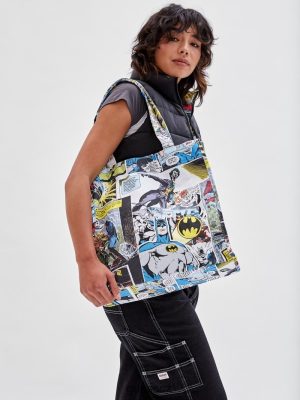 GUESS Boty - GUESS Originals x Batman Printed Tote Čistá bílá multi unisex 2BRD3098 oblečení