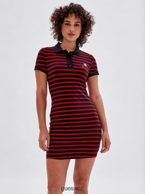 GUESS Boty - GUESS Originals x Betty Boop Polo Dress Jet Black Multi ženy 2BRD389 oblečení